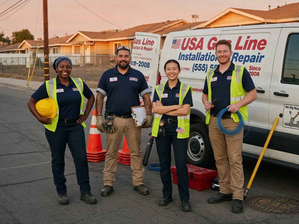 Gas Line Installation company in Yatesville, GA